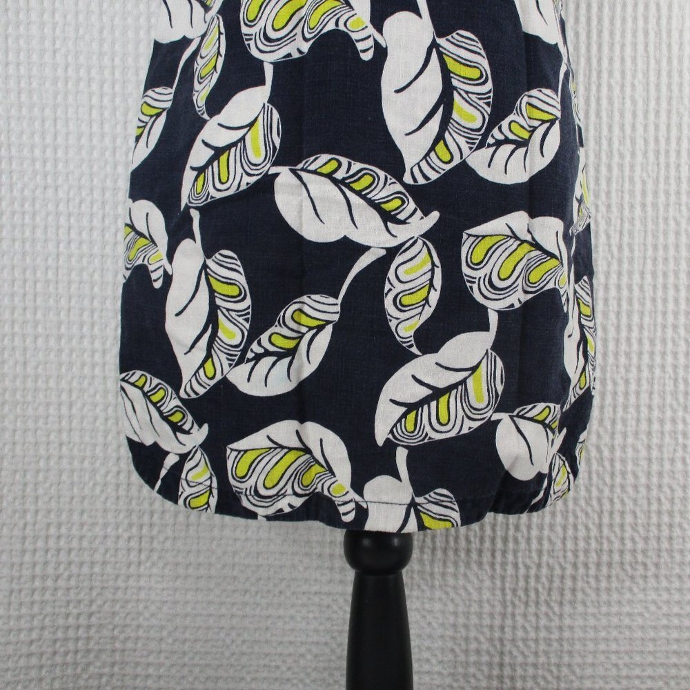 J. CREW Tropical Frond Shift Dress Size XXS - Picture 4 of 9